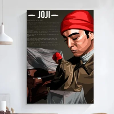 Joji Pink Moon Emotional Poster