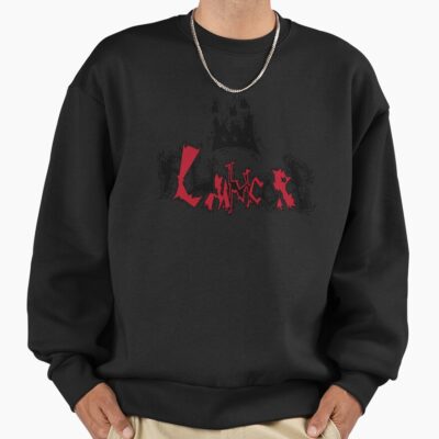 Alternative view of Plummcorp Graffiti Gothic Sweatshirt