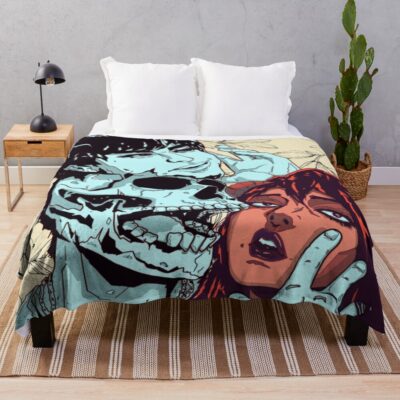 Demons With Joji Throw Blanket