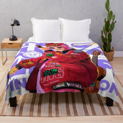 Pink Guy Throw Blanket