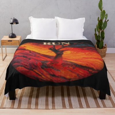 Joji Run Throw Blanket