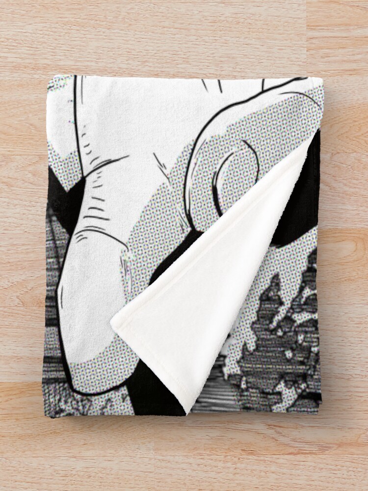 Manga Panel Joji Crying No Words Throw Blanket - Image 2