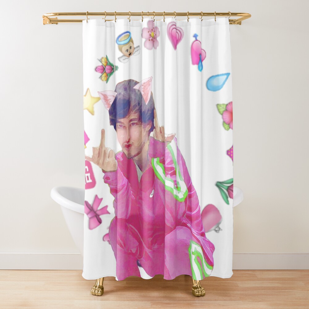 Joji Neko Shower Curtain