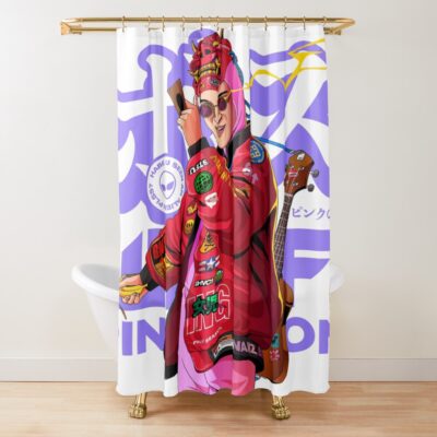 Pink Guy Shower Curtain