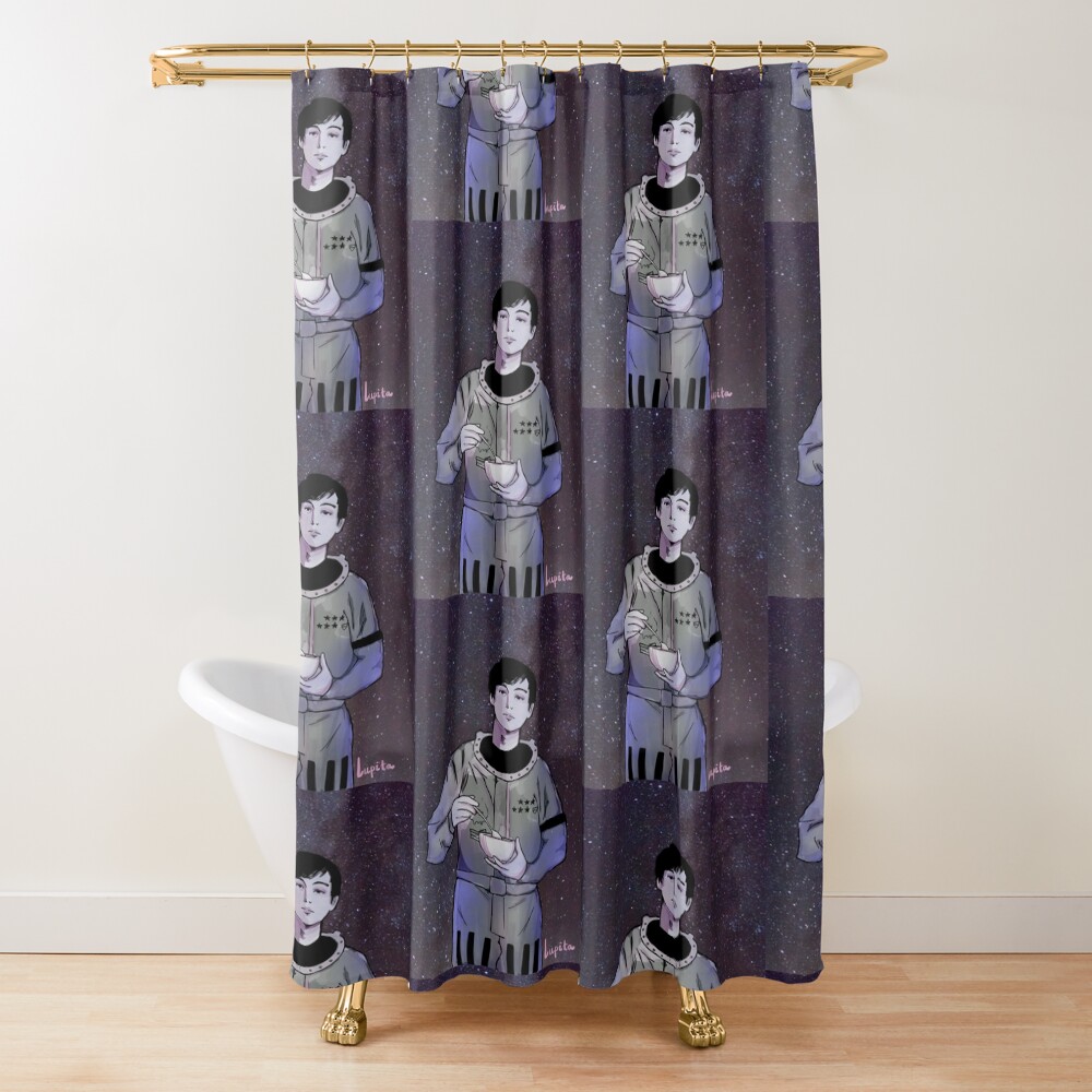 Joji Retro Music Shower Curtain