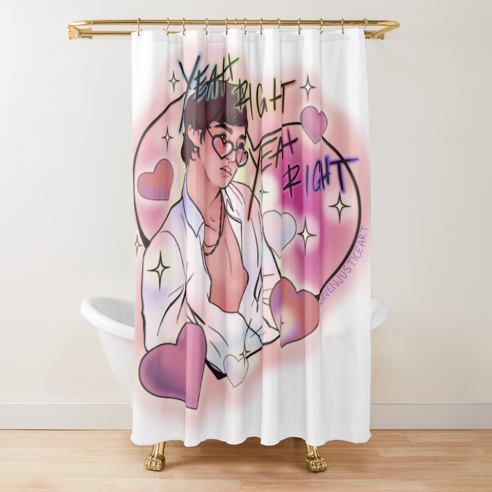 Yeah Right Yeah Right Shower Curtain
